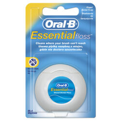Oral-B Nić Dentystyczna Essential Floss Woskowana Miętowa, 50 M