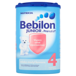 Bebilon 4 Pronutra-Advance Mleko Modyfikowane Po 2. Roku 800 G