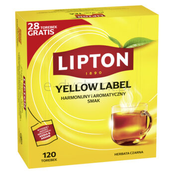Lipton Herbata Yellow Label 92+28tb