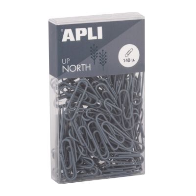 Apli Spinacze Okrągłe Up North 28Mm Niebieskie 140Szt