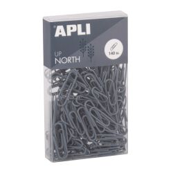 Apli Spinacze Okrągłe Up North 28Mm Niebieskie 140Szt