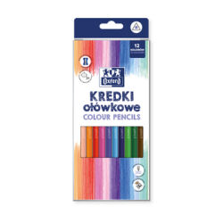 Oxford Kredki Ołówkowe Regular 12 Kolorów