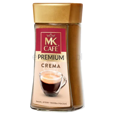 Mk Cafe Kawa Rozpuszczalna Premium Crema 130G