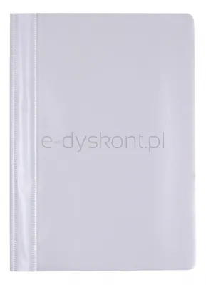 Office Products Skoroszyt, Pp, A4, Miękki, 100/170Mikr., Biały 
