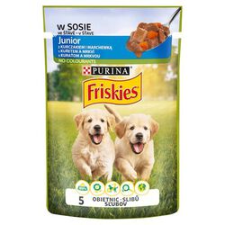 Karma Pies Friskies Junior Kurczak 100 G Nestle Sasz