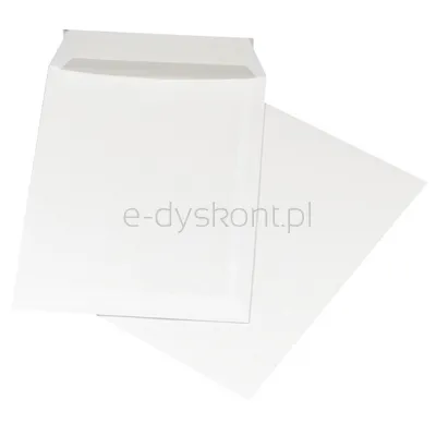 Office Products Koperty z taśmą silikonowąHK, C5, 162x229mm, 90gsm, 50szt., białe 