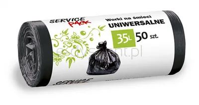 Stella Worki na śmieci HDLD, 35 l, 50 szt., czarne