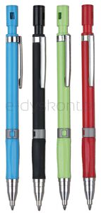 Ołówek automatyczny KEYROAD Soft Touch, 2,0mm, pakowany na displayu, mix kolorów