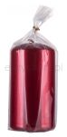 Donau HOME Świeca słupek Standard Lakier, 60x115mm, czerwony metaliczny połysk - 2