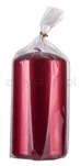 Donau HOME Świeca słupek Standard Lakier, 60x115mm, czerwony metaliczny połysk - 2