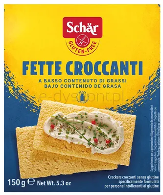 Fette Croccanti - Pieczywo Chrupkie Bezgl. 150 G