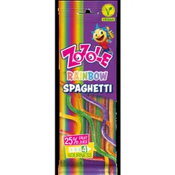 Zozole Żelki Rainbow Spaghetti 75G Mieszko