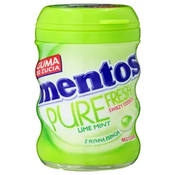Mentos Pure Fresh Lime Butelka 60G