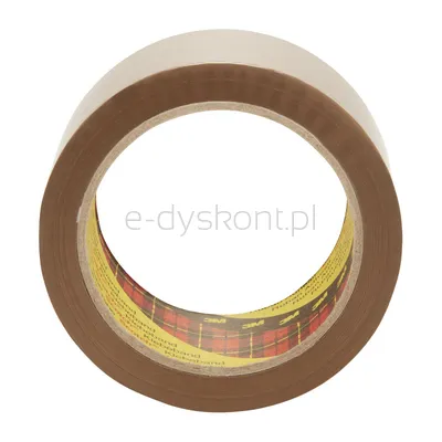 Taśma pakowa Scotch Cichoodwijalna (309), 48mm, 66m, brązowa