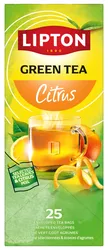Lipton Herbata Feel Good Selection, Balance, Zielona, Cytrusowa, 25 Kopert
