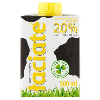 Łaciate  Mleko UHT 2% , 500ml