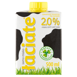 Łaciate Mleko 2%, 0,5 l