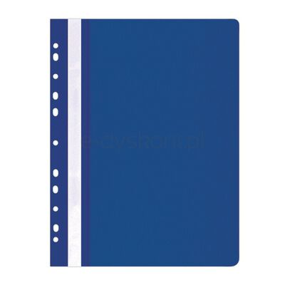 Office Products Skoroszyt, PP, A4, miękki, 100/170mikr., wpinany, granatowy