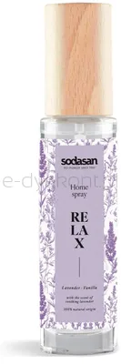 Sodasan Odświeżacz Powietrza lawenda w spray'u BIO 50 ml