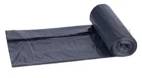 Donau ECO Worki na śmieci mocne (LDPE), 60l, 10 szt., czarne - 3