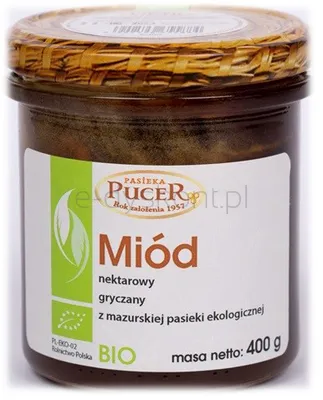 Miód Gryczany Bio 400 G