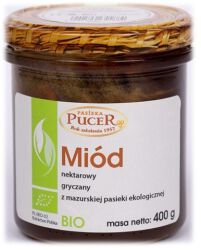 Pucer Miód Gryczany Bio 400 G
