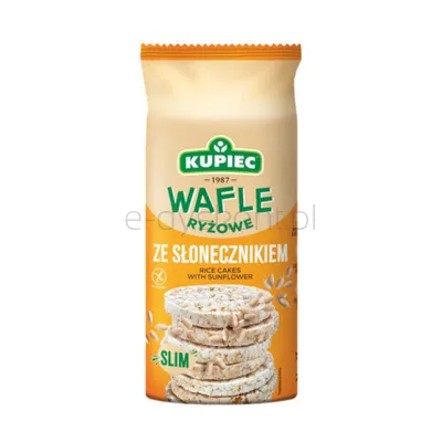 Kupiec wafle ryżowe ze słonecznikiem 90 g