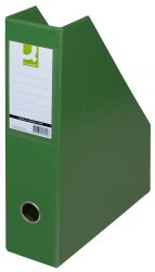 Q-Connect Pojemnik Na Dokumenty, Pvc, A4/76, Zielony