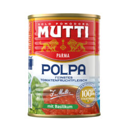 Mutti Pomidory krojone z bazylią 400g