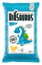 Biosaurus Chrupki Kukurydziane Dinozaury Z Solą Morską Bezgl. Bio 30 G