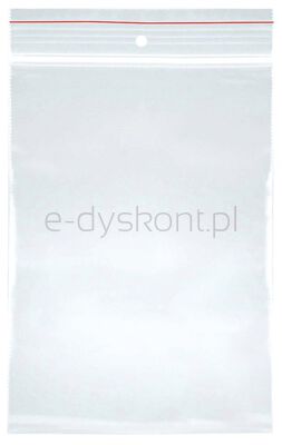 Torebka strunowa OFFICE PRODUCTS, LDPE, 80x120mm, 100szt., transparentna
