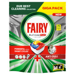 Fairy Tabletki do zmywarki Platinum Plus All In One Cytryna 71 szt.