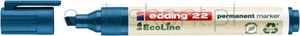 Edding Marker permanentny e-22 ecoLine, 1-5 mm, niebieski