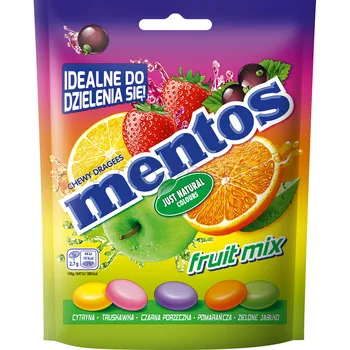 Mentos Fruit Bag 160G