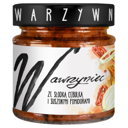 Wawrzyniec Pasta Warzywna  Ze Słodką Cebulką I  Suszonymi Pomidorami 180G