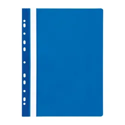 Skoroszyt A4 z europerforacją PP granat 10 sztuk