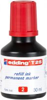Edding Tusz do uzupełniania markerów permanentnych e-T 25 czerwony [BIURO]