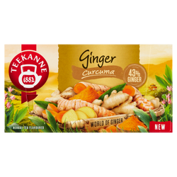 Teekanne Herbatka Ziołowa Ginger Curcuma 20 Torebek X 1,75G