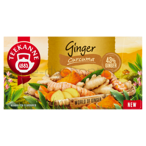 Teekanne Herbatka Ziołowa Ginger Curcuma 20 Torebek X 1,75G