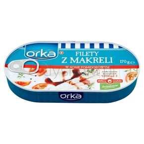 Filety Z Makreli Orka W Sosie Pomidorowym 170 G Mw Dobry Wybór
