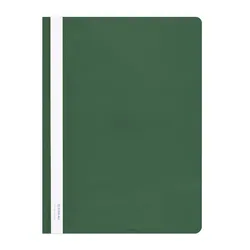 Donau Skoroszyt PVC, A4, twardy, 150/160mikr., zielony 