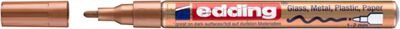 Edding Marker olejowy połyskujący e-751 1-2 mm, miedziany