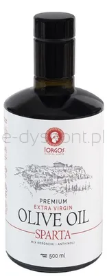 Oliwa z oliwek extra virgin PREMIUM SPARTA 500ml