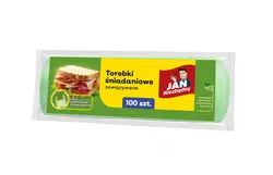 Torebki Śniadaniowe Jan Niezbędny, Zawiązywane, 100 Szt.