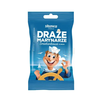 Skawa Draże Marynarze śmietankowe 70g