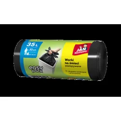 Jan Niezbędny Worki Hd Easy-Pack Czarne 35L 30Szt