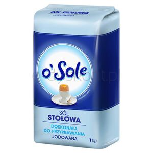 Sól Cenos Stołowa Jodowana 1 Kg