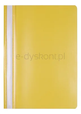 Office Products Skoroszyt, Pp, A4, Miękki, 100/170Mikr., Żółty