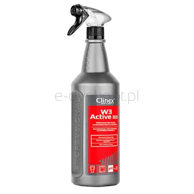 Clinex Preparat W3 Active BIO, do mycia sanitariatów i łazienek, 1l