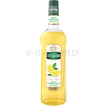 Mathieu Teisseire Syrop Jucci Citron 1L Soczysta Cytryna